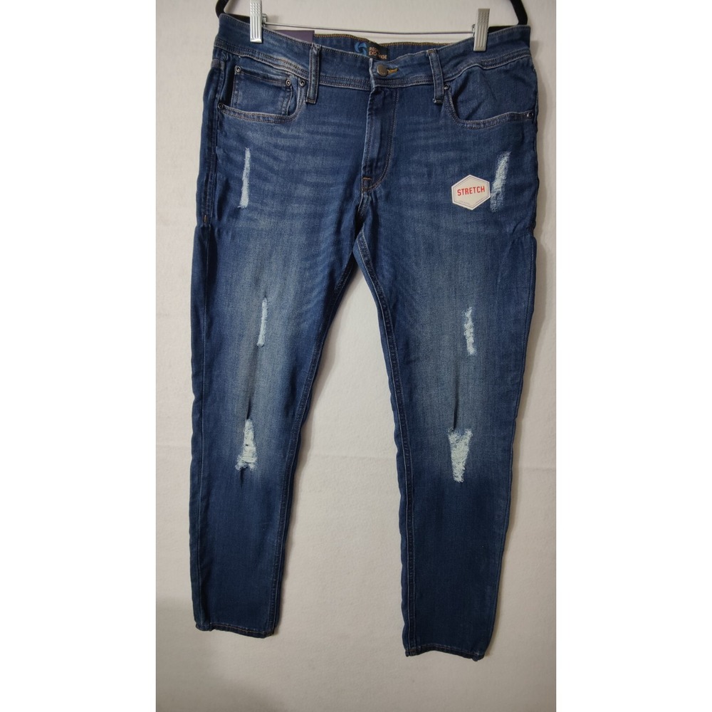 Regal Exchange Denim‎ Jeans Men's 38Wx32L-38x34  Stretch Blue Straight Leg NWT